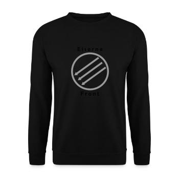 Front d’Eiserne - Drei Pfeile - Sweat-shirt Unisexe - noir - Devant - Alina (178cm) & Michal (187cm)