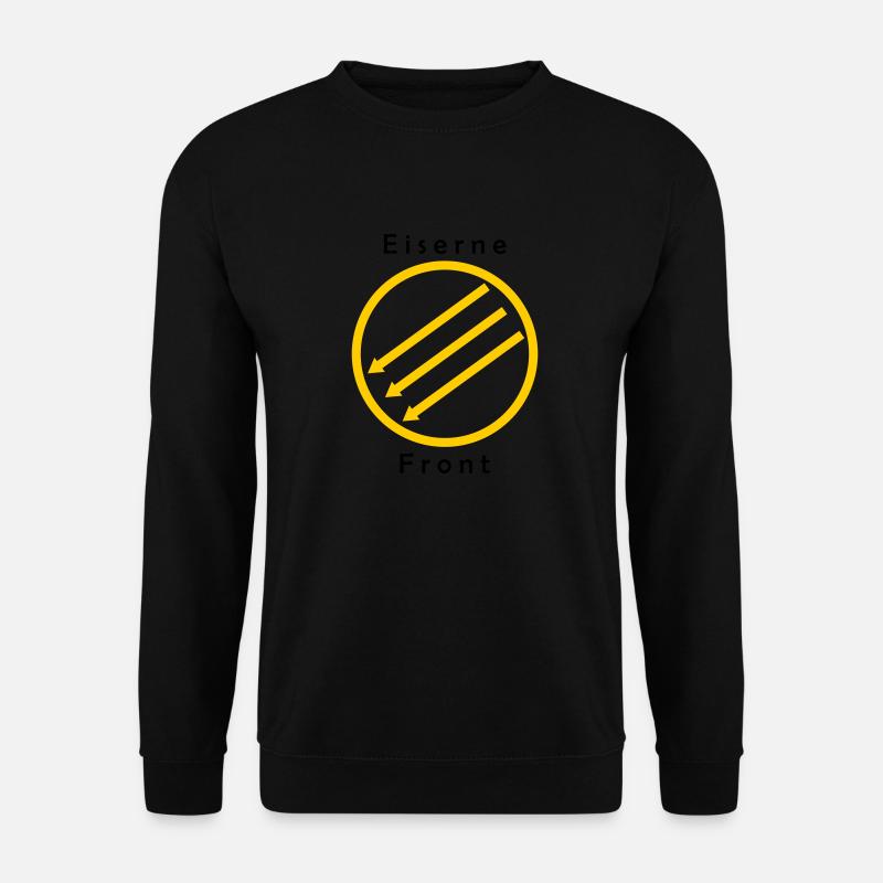 Eiserne Front - Drei Pfeile - Unisex Pullover - Schwarz