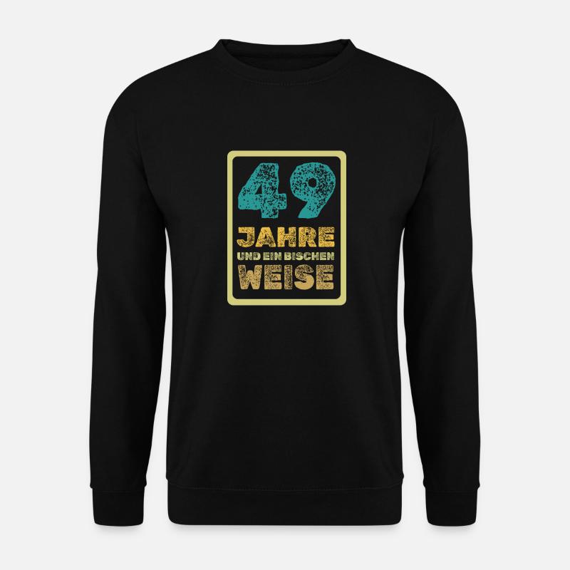 49 - Unisex Pullover - Schwarz
