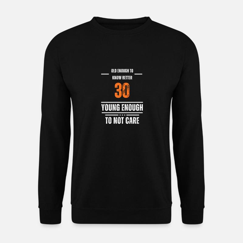 30 Vibe - Unisex Sweatshirt - black