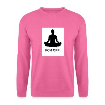 FCK OFF - Unisex Pullover - Pink - Vorne