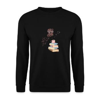 once upon a time - Unisex Sweatshirt - black - Front - Alina (178cm) & Michal (187cm)