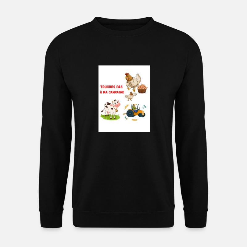 Don't touch my campaign - Unisex Sweatshirt - black