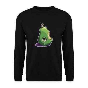 tears of pears - Unisex Pullover - Schwarz - Vorne - Alina (178cm) & Michal (187cm)