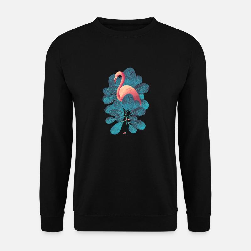 Flamingo - Unisex Pullover - Schwarz