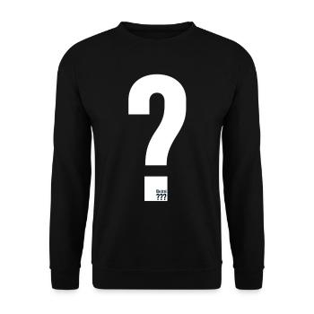 Die Drei ??? Kostüm Justus - Unisex Pullover - Schwarz - Vorne - Alina (178cm) & Michal (187cm)
