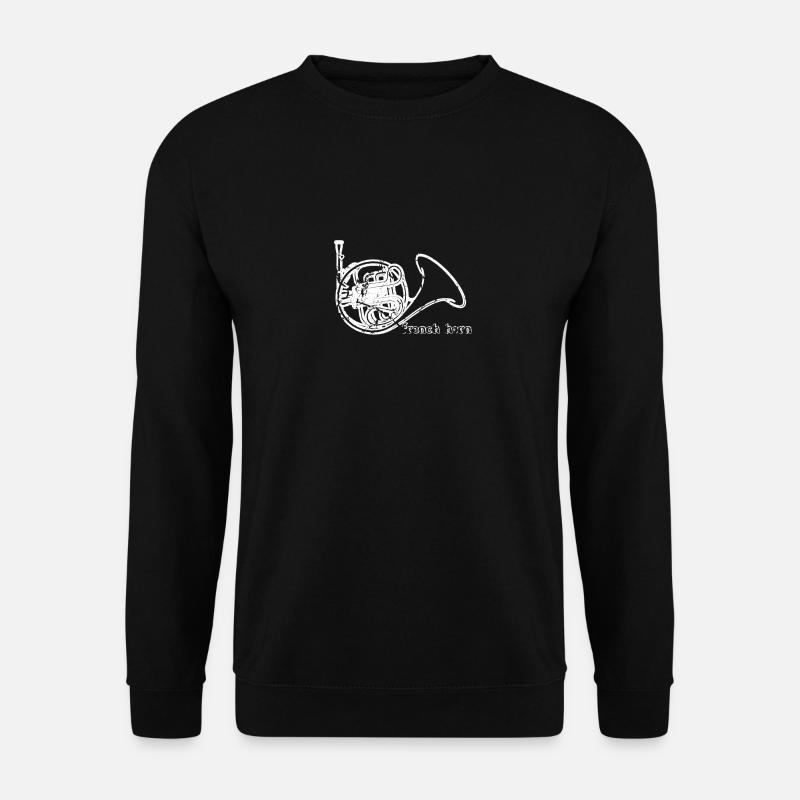 Cor en laiton - Sweat-shirt Unisexe - noir