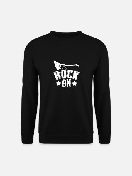 Rock Musik - Unisex Pullover - Schwarz