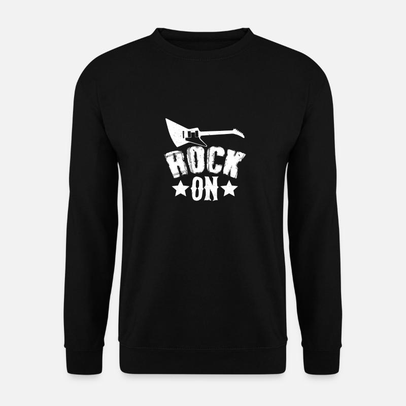 Rock Musik - Unisex Pullover - Schwarz