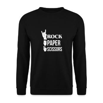 Musique rock - Sweat-shirt Unisexe - noir - Devant - Alina (178cm) & Michal (187cm)