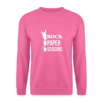 Musique rock - Sweat-shirt Unisexe - rose - Devant