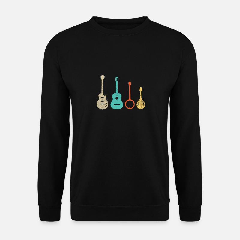 Bluegrass Musik - Country Amerika Banjo - Unisex Pullover - Schwarz