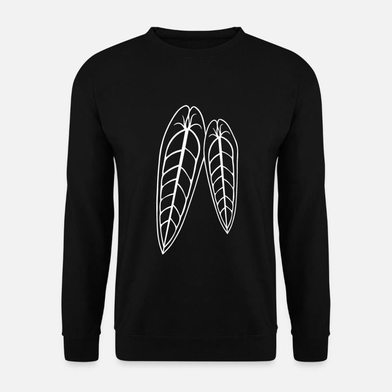 Anthurium Warocqueanum - by variegated.mind - Unisex Pullover - Schwarz