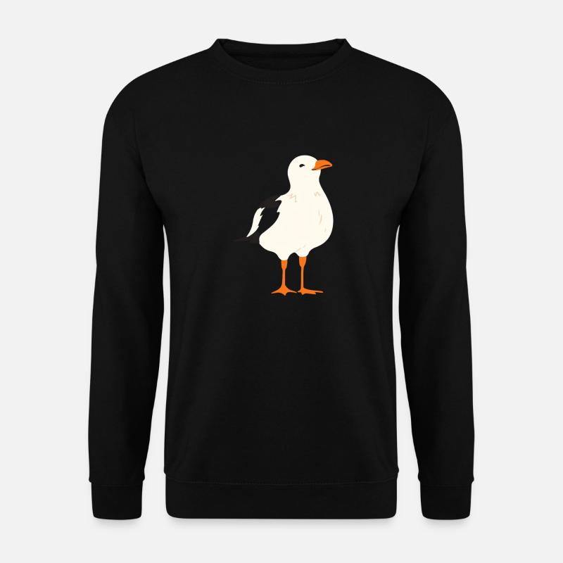 Gull - Unisex Sweatshirt - black
