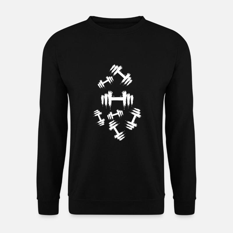 fitness - Unisex Sweatshirt - black