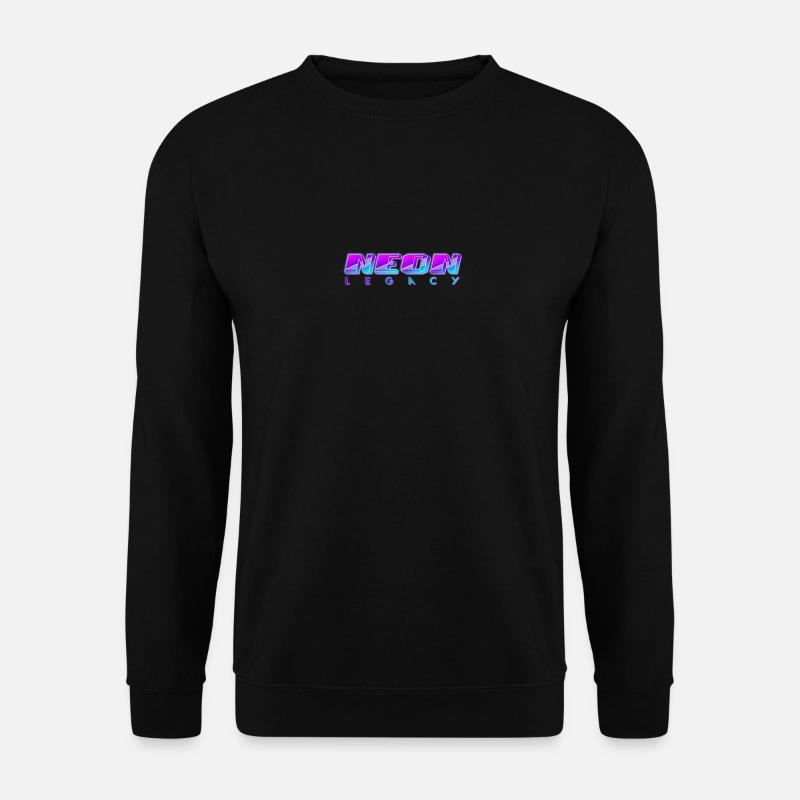 Neon Legacy Synthwave - Unisex Sweatshirt - black
