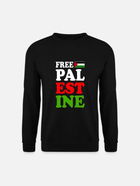 Free palestine - Unisex Sweatshirt - black