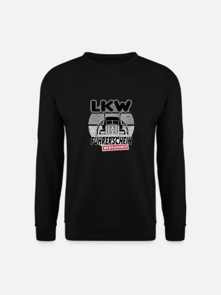 Lkw Führerschein bestanden - Unisex Pullover - Schwarz