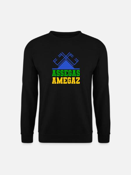 Assegas amegaz - Unisex Pullover - Schwarz