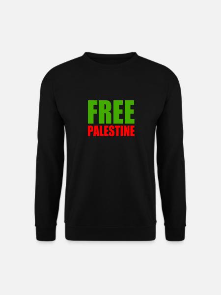Free palestine - Unisex Pullover - Schwarz