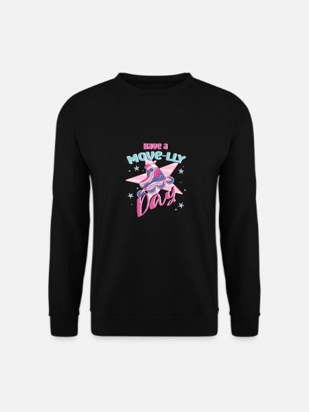 Rollerblades Blade Have A Move-lly Day Gifts - Unisex Pullover - Schwarz