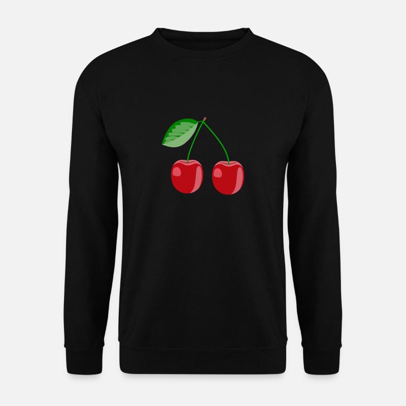 Cherry fruit - Unisex Sweatshirt - black