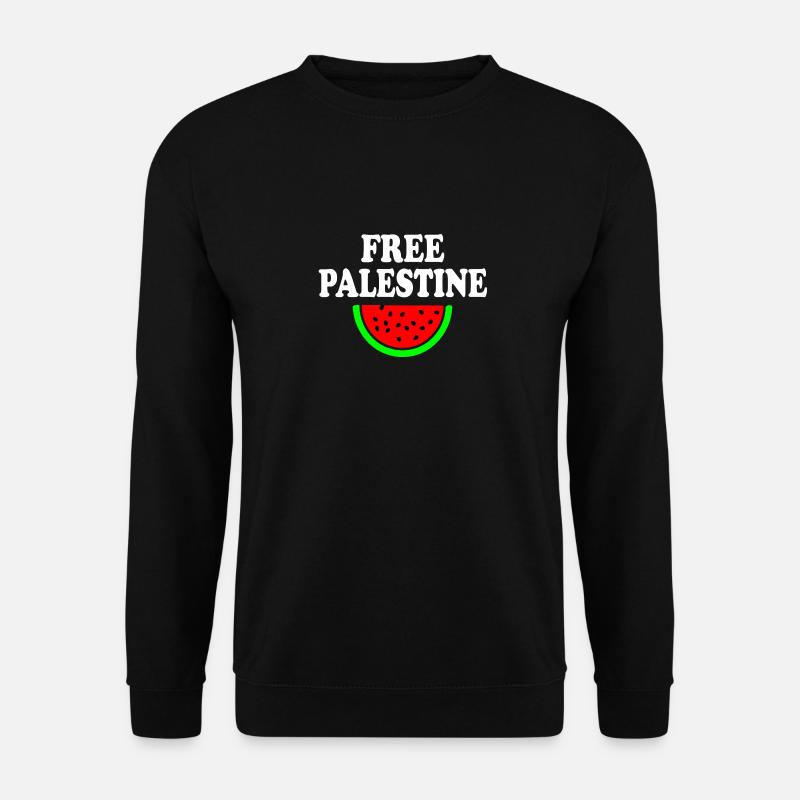 Free palestine - Unisex Pullover - Schwarz