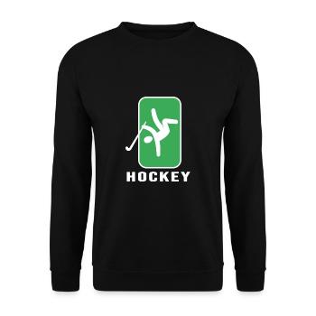 feldhockey hockey fieldhockey hockey-dance - Unisex Pullover - Schwarz - Vorne - Alina (178cm) & Michal (187cm)