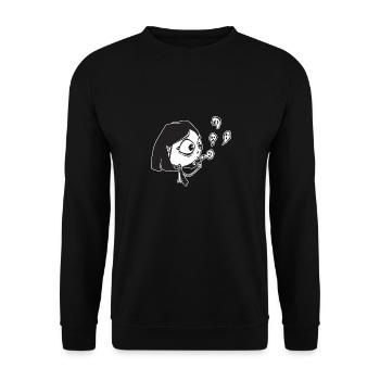 Phantom Vampir - Unisex Pullover - Schwarz - Vorne - Alina (178cm) & Michal (187cm)