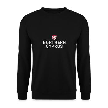 Nordzypern - Unisex Pullover - Schwarz - Vorne - Alina (178cm) & Michal (187cm)