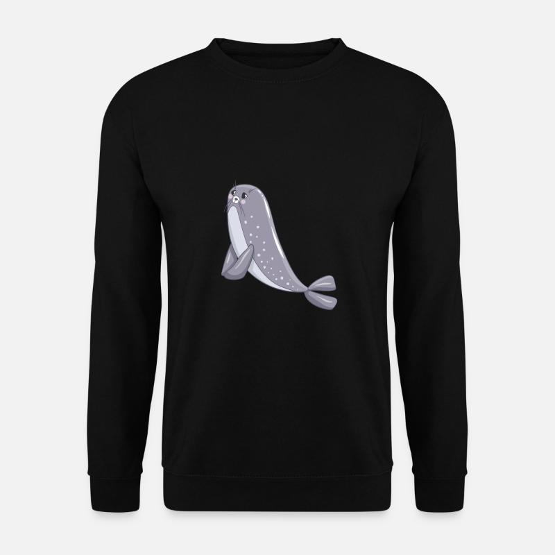 Robbe - Unisex Pullover - Schwarz