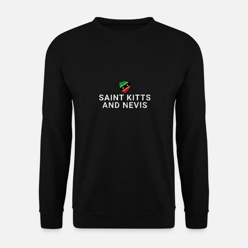 Saint Kitts and Nevis - Unisex Sweatshirt - black