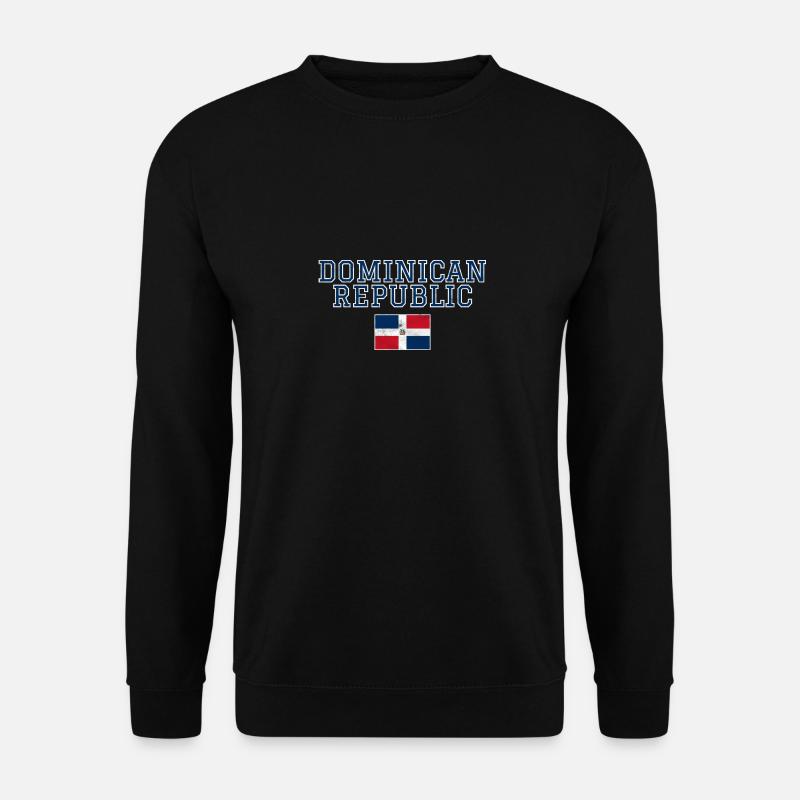 Dominikanische Republik - Unisex Pullover - Schwarz