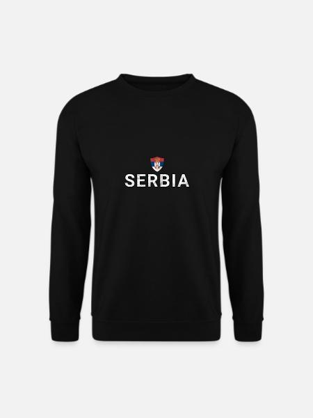 Serbia - Unisex Sweatshirt - black