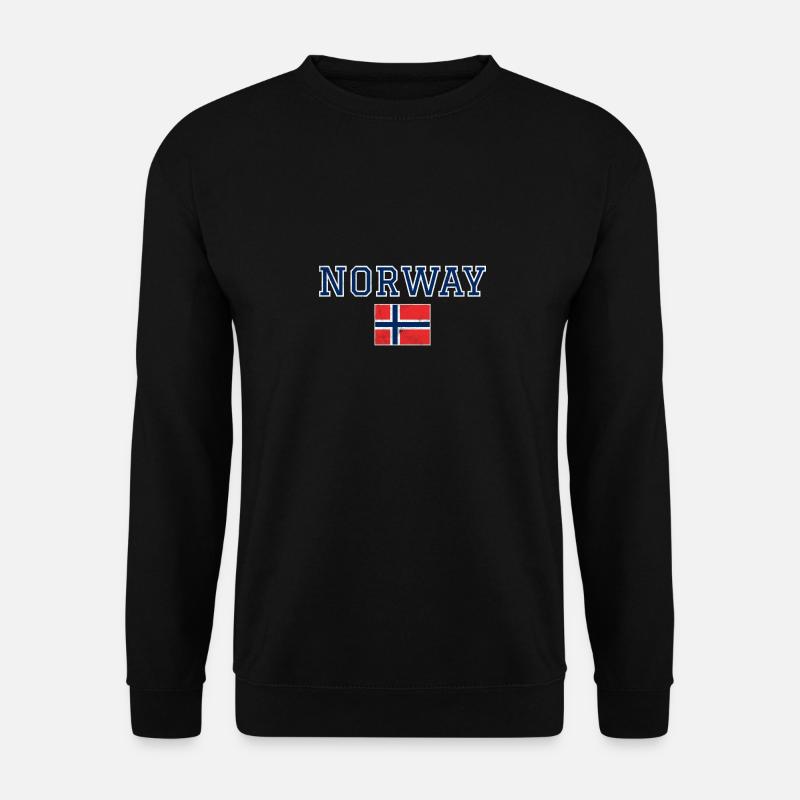 Norvège - Sweat-shirt Unisexe - noir