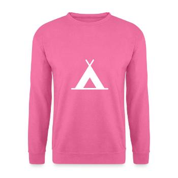 Zelt - Unisex Pullover - Pink - Vorne