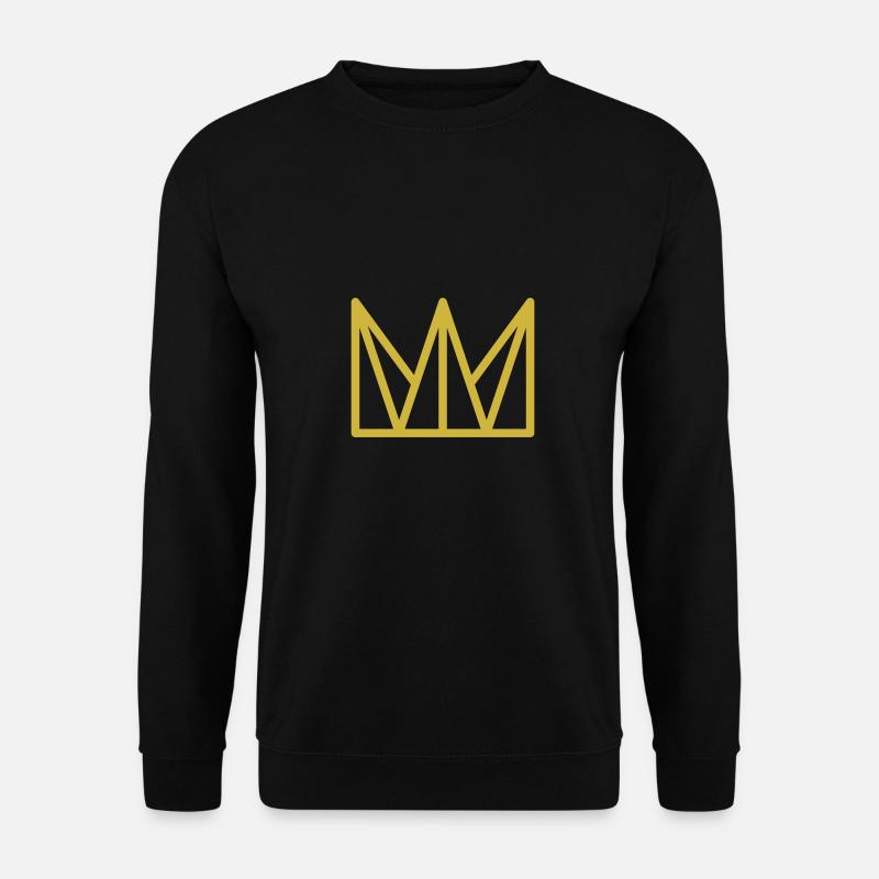 Krone - Unisex Pullover - Schwarz