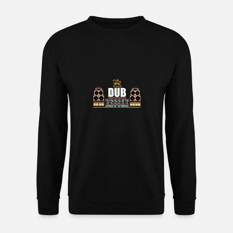 Lion Dub Reggae - Sweat-shirt Unisexe - noir