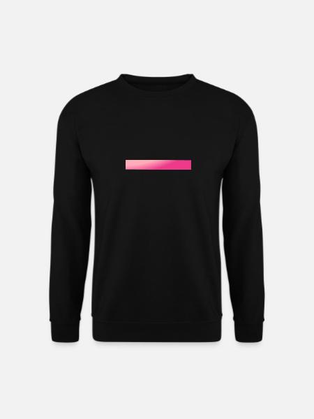 Pink Gradient Bars - Unisex Sweatshirt - black