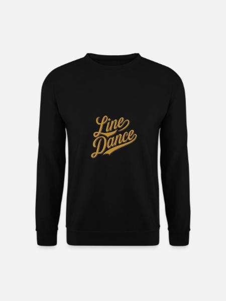 Line Dancing Country Dance Tanzen - Unisex Sweatshirt - black