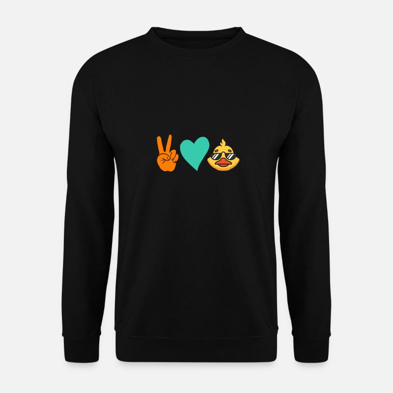 Enten - Unisex Pullover - Schwarz