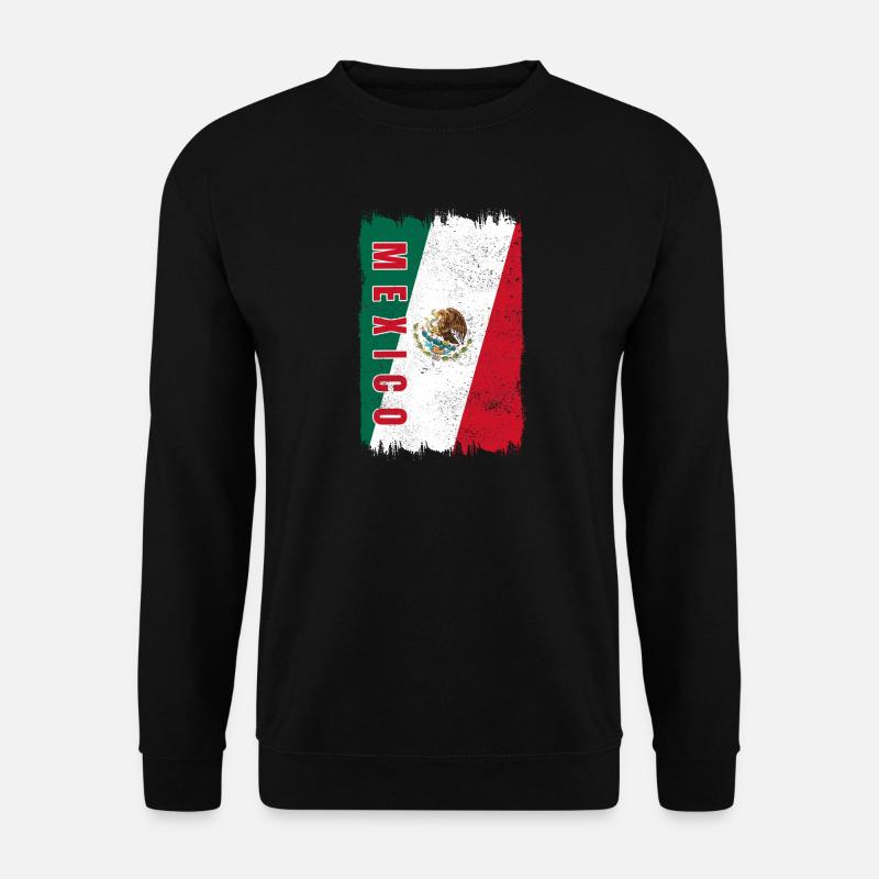 Drapeau du Mexique - Sweat-shirt Unisexe - noir