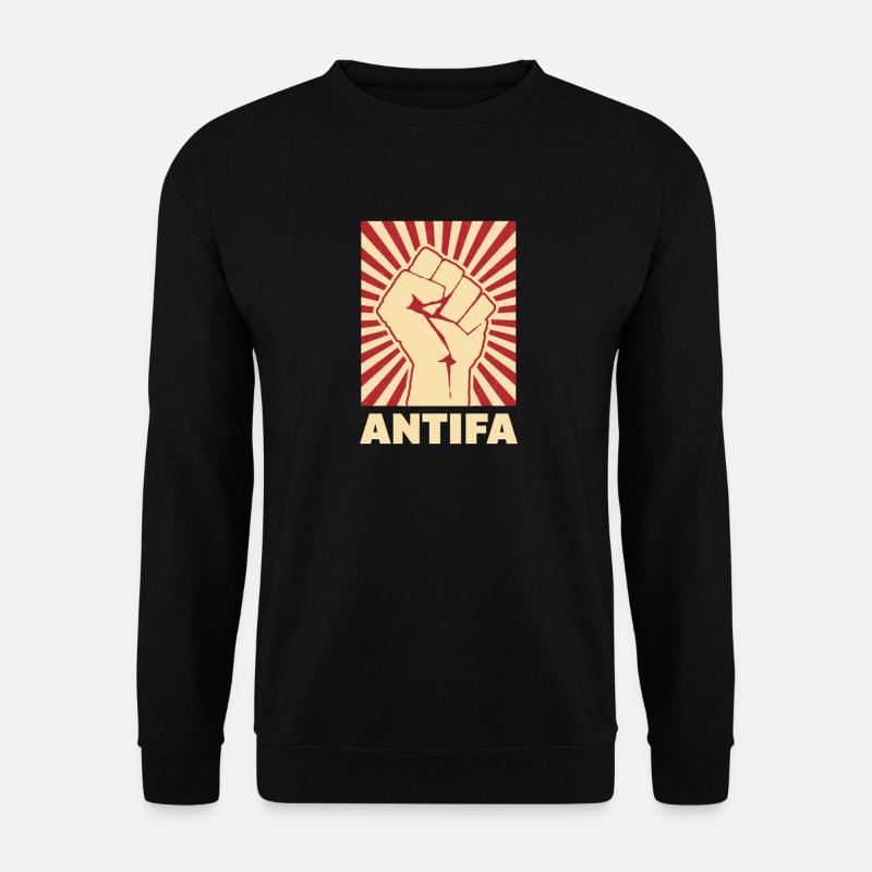 Antifa - Unisex Pullover - Schwarz