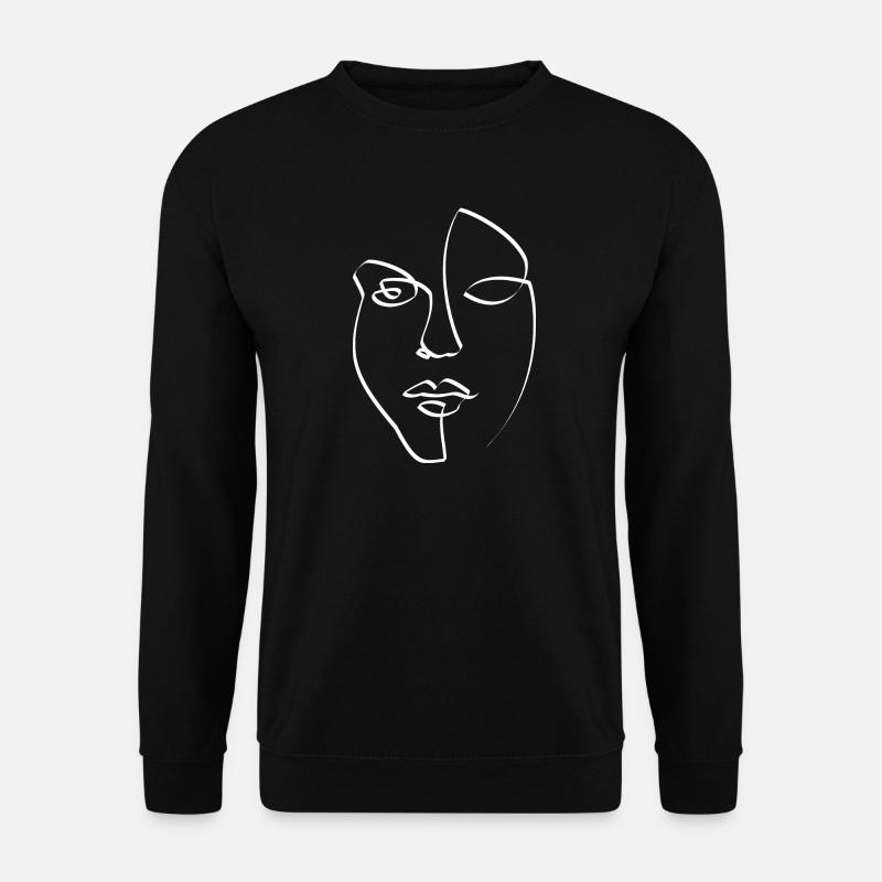 Face - Unisex Sweatshirt - black