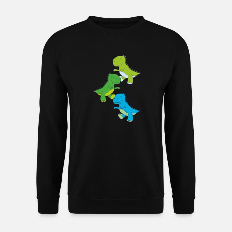 dino tanz - Unisex Pullover - Schwarz