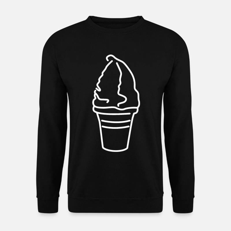 Softeis - Unisex Pullover - Schwarz