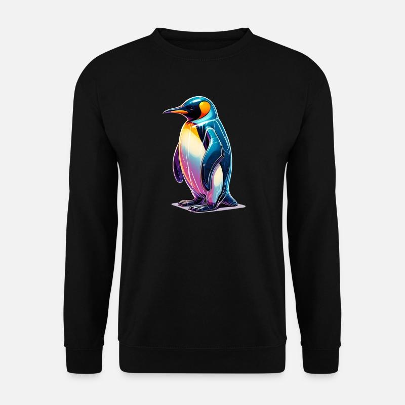 Pinguin - Unisex Pullover - Schwarz