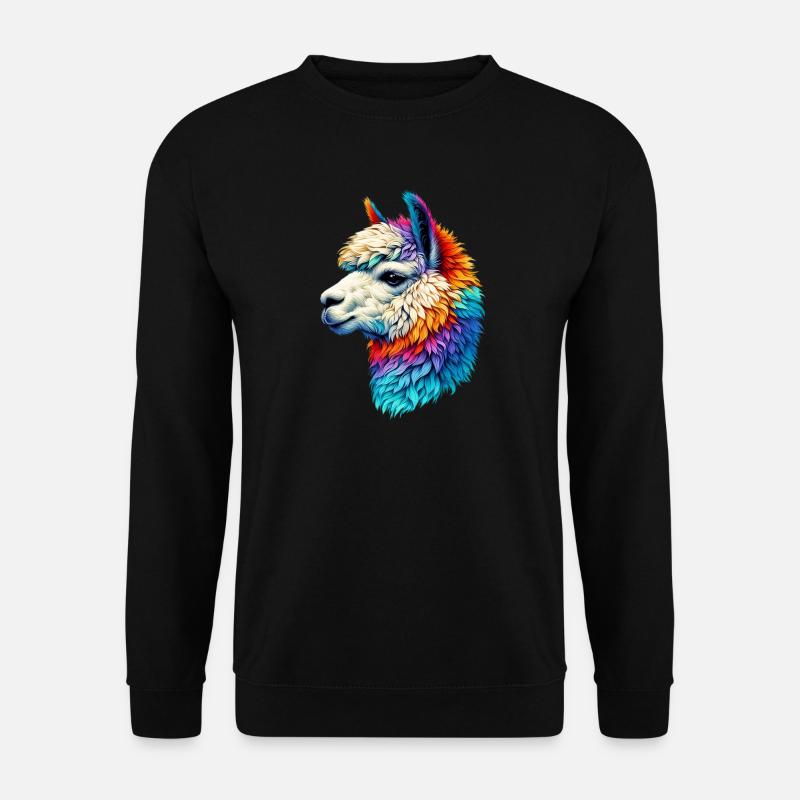 Alpaka - Unisex Pullover - Schwarz