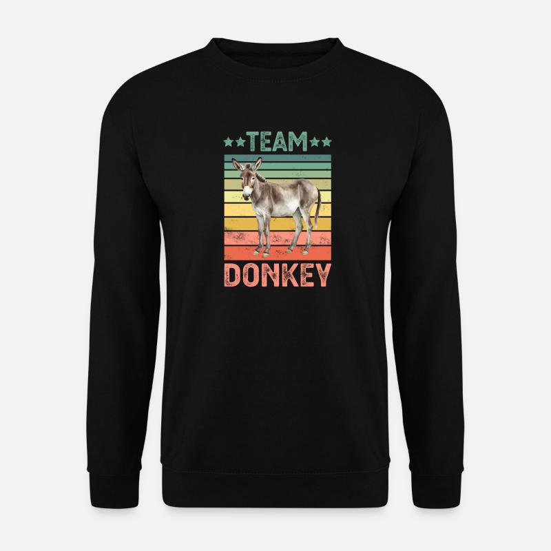 Donkey - Unisex Sweatshirt - black