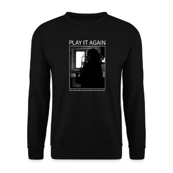 Trumpet - Unisex Pullover - Schwarz - Vorne - Alina (178cm) & Michal (187cm)